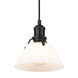 Orwell 1 Light 8 inch Matte Black Pendant Ceiling Light